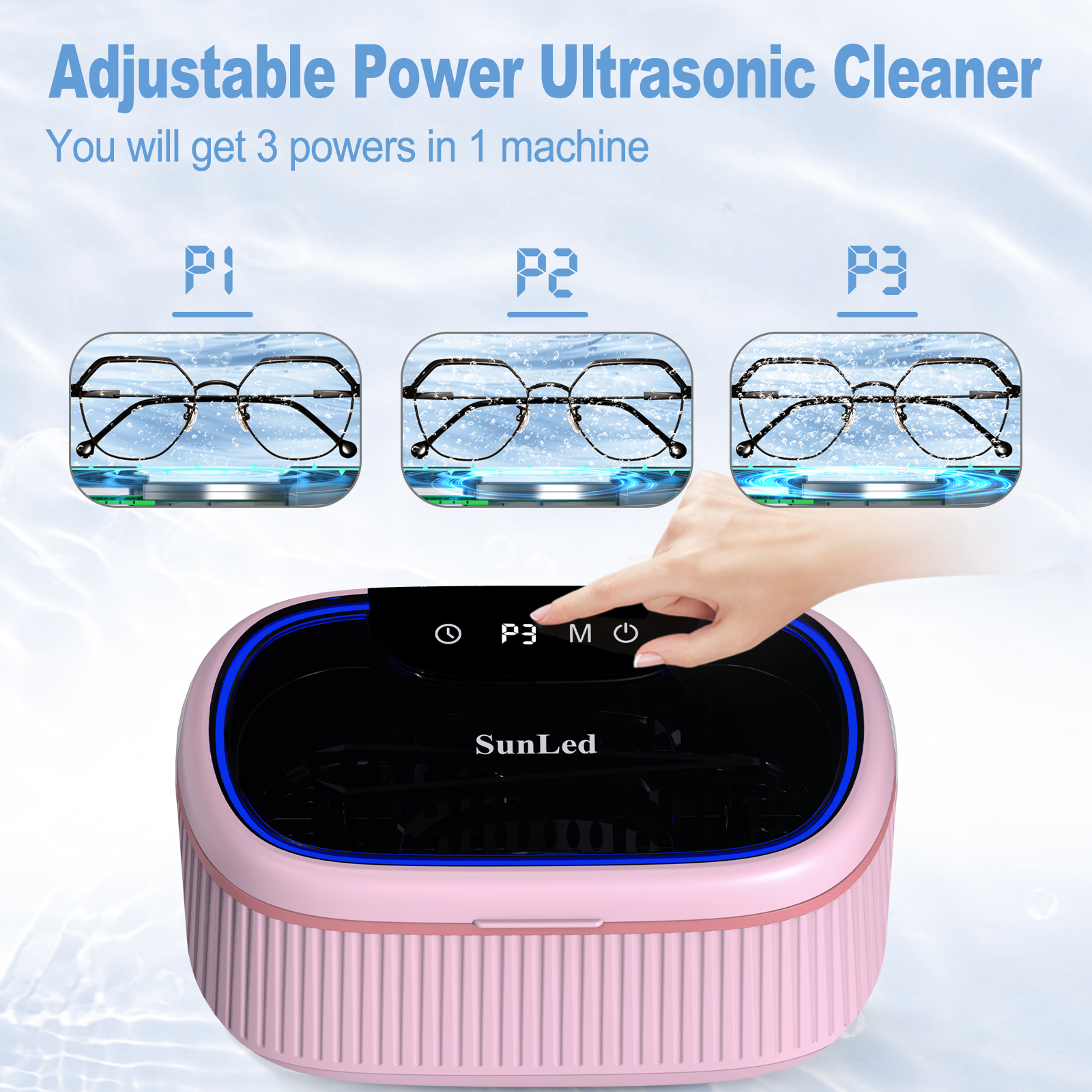 Caso UltraSonicClean Ultrasoon reinigingsapparaat | Nu met een
